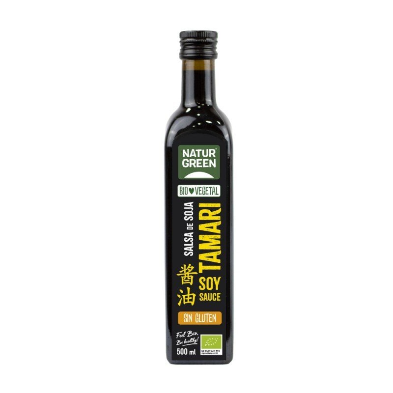 SALSA TAMARI BIO 500ML NATURGREEN SALSA TAMARI BIO 500ML NATURGREEN