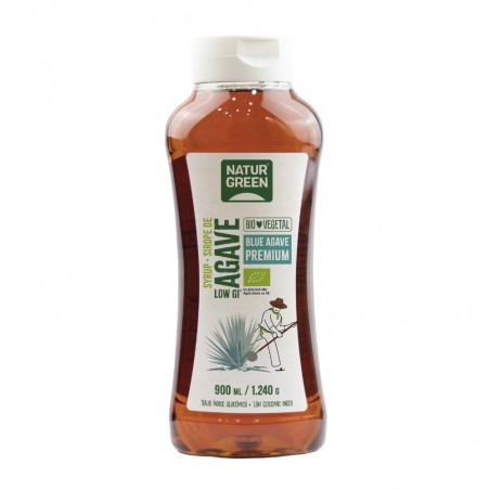 SIROPE AGAVE BIO. 900ML. NATURGREEN