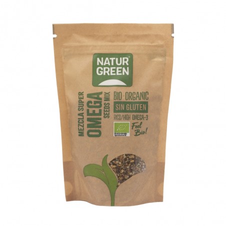 SEMILLAS SUPER OMEGA BIO. 225GR. NATURGREEN