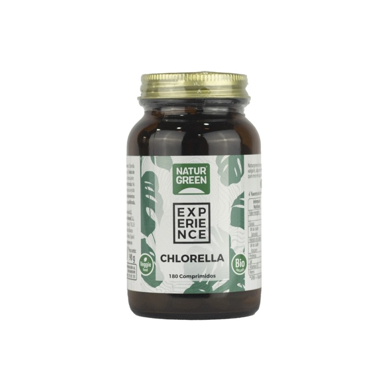 EXPERIENCE CHLORELLA 180COMP. NATURGREEN EXPERIENCE CHLORELLA 180COMP. NATURGREEN