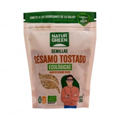 NATURGREEN SEMILLAS SESAMO TOSTADO BIO. 225GR.