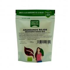 ARANDANOS ROJOS DESHIDRAT.BIO.125GR. NATURGREEN
