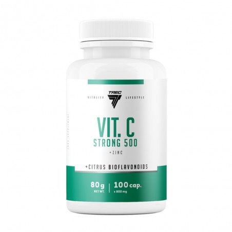 VITAMINA C STRONG 500 100CAP TREC NUTRITION