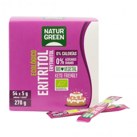 NATURGREEN ERITRITOL STICKS 54x5g