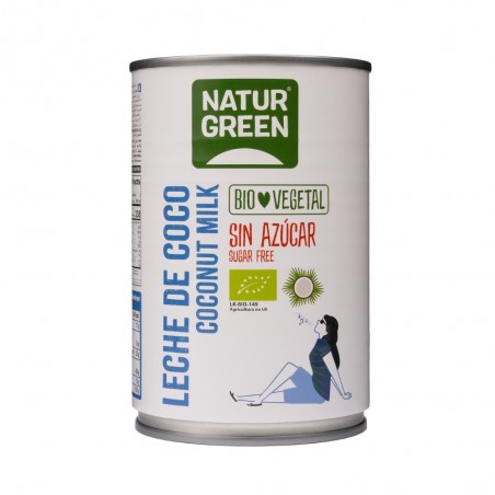 LECHE DE COCO BIO 400G NATURGREEN