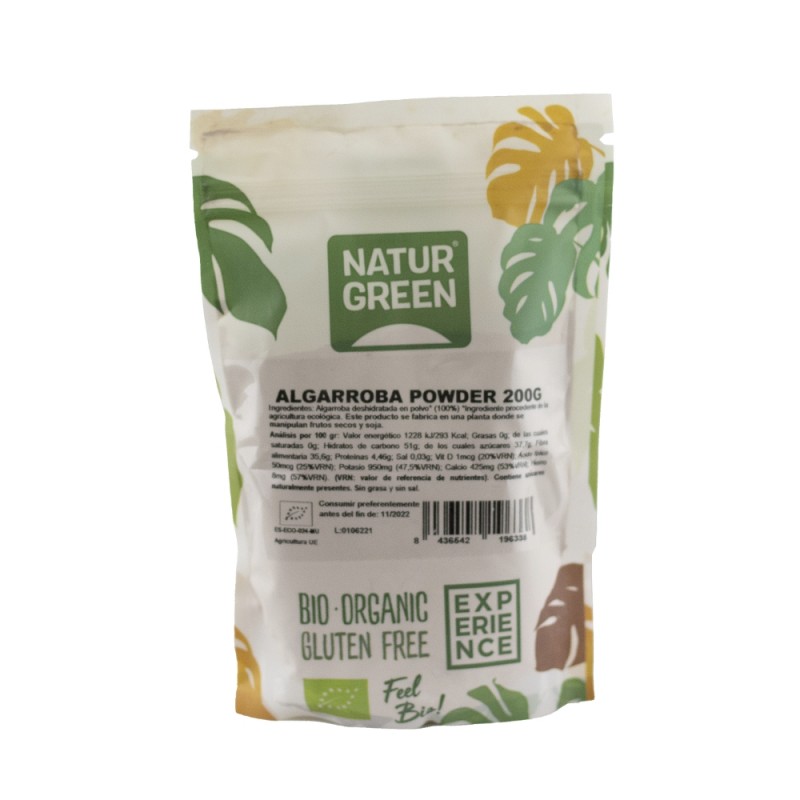 NATURGREEN EXPERIENCE ALGARROBA DOYPACK 200G