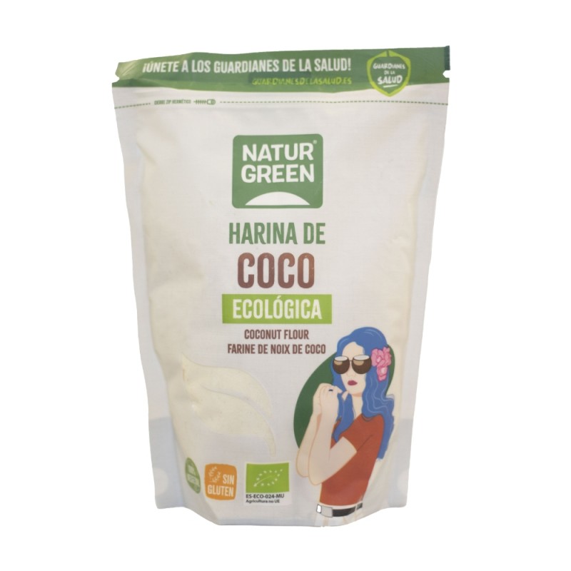 HARINA COCO BIO. 500GR. NATURGREEN HARINA COCO BIO. 500GR. NATURGREEN