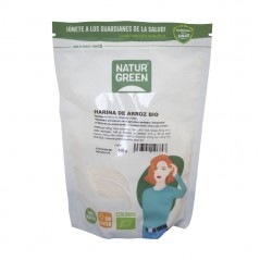 HARINA ARROZ BIO S/GLUTEN 500G NATURGREEN