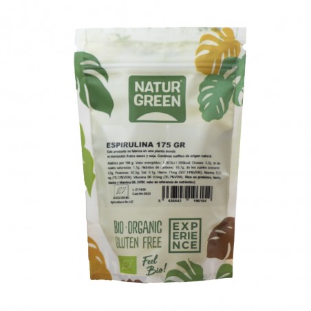 EXPERIENCE ESPIRULINA DOYPACK 175GR NATURGREEN