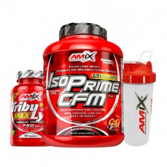 AMIX ISOPRIME CFM ISOLATE 2KG + TRIBULYN 90% 30CAP + BATIDORA CLÁSICA