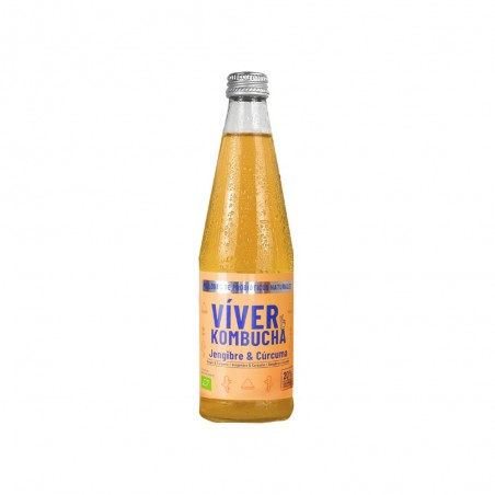 KOMBUCHA CURCUMA & JENGIBRE 330ML VIVER