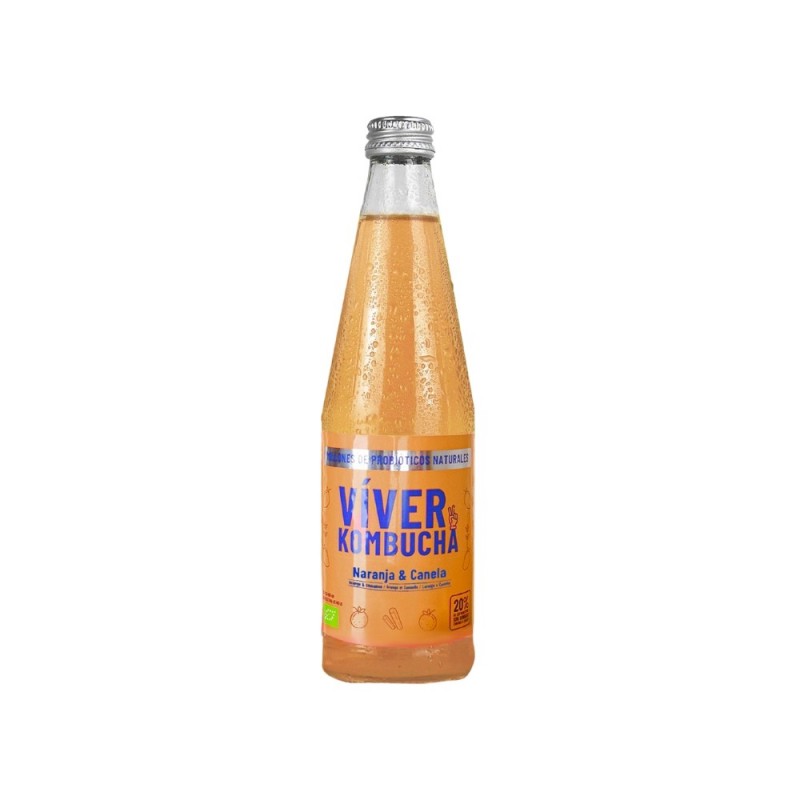 KOMBUCHA NARANJA Y CANELA 330ML VIVER