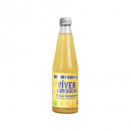 KOMBUCHA PIÑA Y HIERBABUENA 330ML VIVER