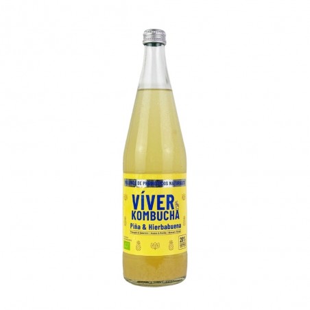 KOMBUCHA PIÑA Y HIERBABUENA 700ML VIVER