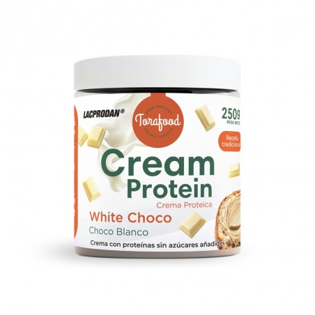 CREMA PROTEICA CHOCO BLANCO 200G TORAFOOD