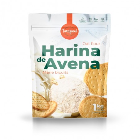 HARINA DE AVENA SABOR GALLETAS MARIA DE 1KG TORAFOOD