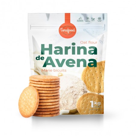 HARINA DE AVENA SABOR GALLETAS MARIA DE 1KG TORAFOOD