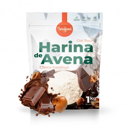 HARINA DE AVENA SABOR CHOCOLATE AVELLANA DE 1KG TORAFOOD