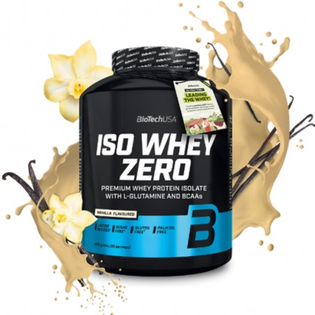 PROTEINA ISO WHEY ZERO VAINILLA 2270GR BIOTECHUSA