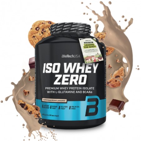 PROTEINA ISO WHEY ZERO COOKIES CREAM 2270GR BIOTECHUSA