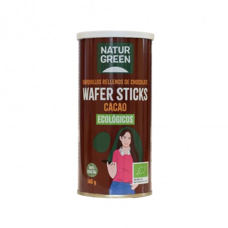 WAFER STICKS BIO 140G NATURGREEN