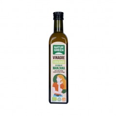 VINAGRE SIDRA.MANZ.S/ FILTRAR BIO.500ML NATURGREEN