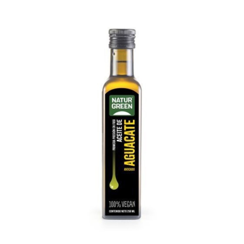 ACEITE AGUACATE (Ecologico) BIO 250ML NATURGREEN ACEITE AGUACATE (Ecologico) BIO 250ML NATURGREEN