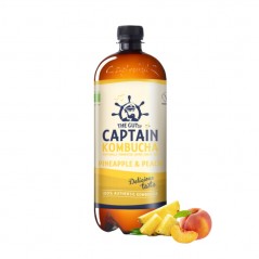 CAPTAIN KOMBUCHA PIÑA-MELOC. BIO 1L