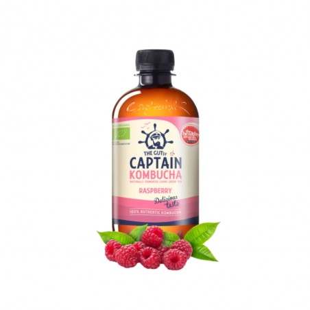 CAPTAIN KOMBUCHA FRAMBUESA BIO 400ML