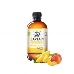 CAPTAIN KOMBUCHA PIÑA-MELOC. BIO 400ML