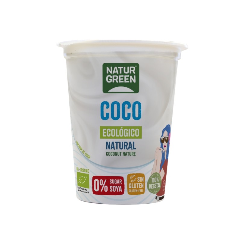 BIOGURT COCO NATURE BIO. 400GR. NATURGREEN BIOGURT COCO NATURE BIO. 400GR. NATURGREEN
