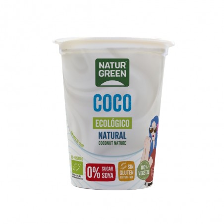 BIOGURT COCO NATURE BIO. 400GR. NATURGREEN
