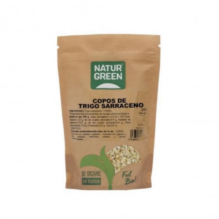 NATURGREEN COPOS TRIGO SARRACENO BIO. 250GR