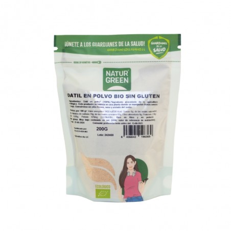 DATIL EN POLVO BIO 200G NATURGREEN