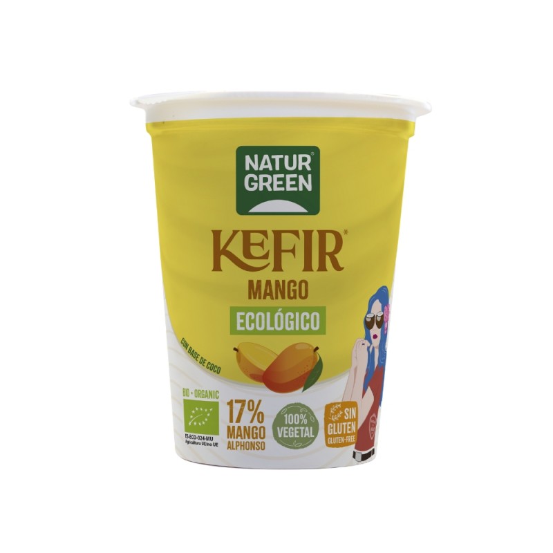 KEFIR COCO MANGO BIO 400GR NATURGREEN KEFIR COCO MANGO BIO 400GR NATURGREEN