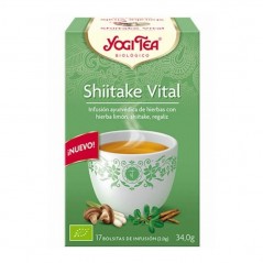 YOGI TEA SHIITAKE VITAL BOLSAS 17X34.0GR.