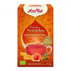 YOGI TEA SENTIDOS BIENESTAR NATURAL 20X40.0GR.