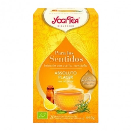 YOGI TEA SENTIDOS ABSOLUTO PLACER 20X44.0GR.