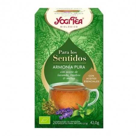 YOGI TEA SENTIDOS ARMONIA PURA 20X42.0GR.