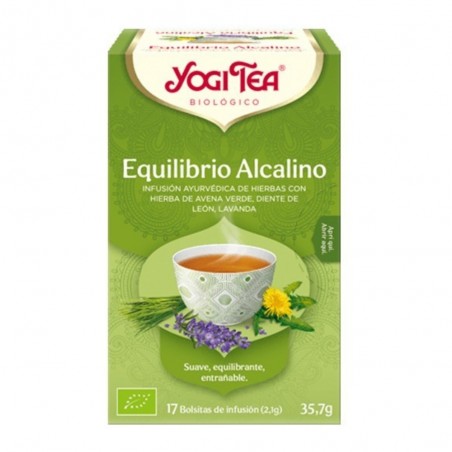 YOGI TEA EQUILIBRIO ALCALINO BOLSAS 17X35.7GR.