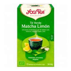 YOGI TEA VERDE MATCHA LIMON BOLSAS 17X30.6GR.