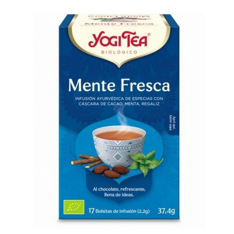 YOGI TEA MENTE FRESCA BOLSAS 17X37.4GR. YOGI TEA MENTE FRESCA BOLSAS 17X37.4GR.