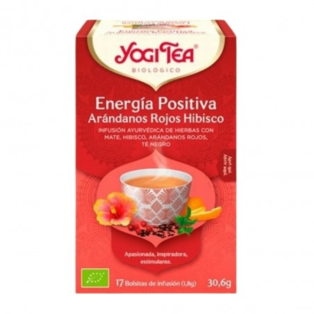 YOGI TEA ENERGIA POSITIVA BOLSAS 17X30.6GR.