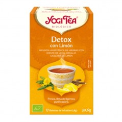 YOGI TEA DETOX LIMON BOLSAS 17X30.6GR.