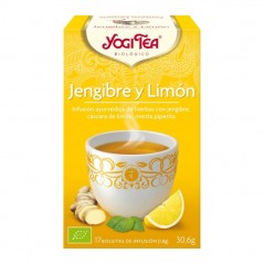 YOGI TEA JENGIBRE LIMON BOLSAS 17X30.6GR.