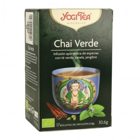 YOGI TEA CHAI VERDE BOLSAS 17X30.6GR.