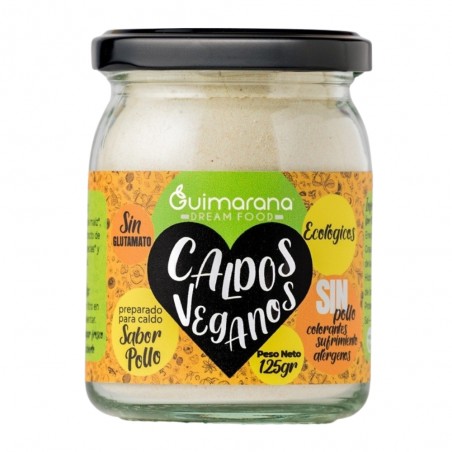 CALDO VEGANO POLLO ECO 125G GUIMARANA