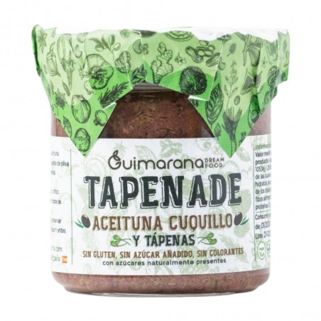 PATE ACEI.NEGRA Y TAPENAS 130GR (ALCAPARRA) GUIMARANA