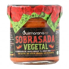 SOBRASADA VEGETAL PICANTE TARRO 130GR GUIMARANA