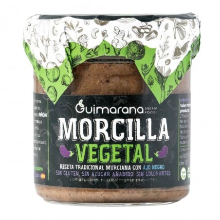 MORCILLA VEGETAL TARRO 130GR GUIMARANA